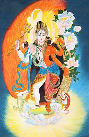 Vị Thần Hindu Trong Tín Ngưỡng Shakti — Honor MagicPad 3 Pro 12.3 Hình nền