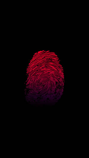 Hình nền Oneplus Red Thumbprint
