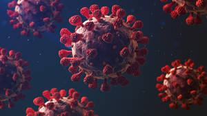 Hình nền Virus Corona Gai Đỏ — Mo Hình nền