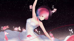 Hình nền vũ điệu anime hồng — Anime nhảy Hình nền