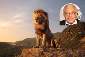 Vua Sư Tử James Earl Jones — Sư tử Hình nền