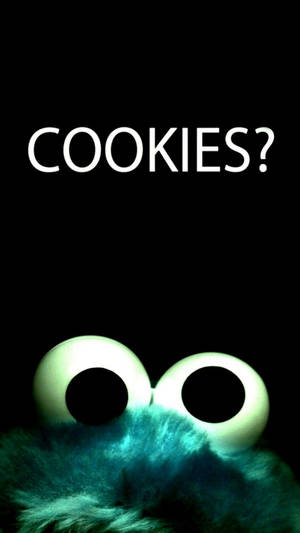 Hình nền màn hình khóa Cookie Monster bánh quy tuyên bố. — Màn hình khóa Hình nền
