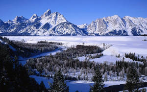 Hình nền Vườn quốc gia Grand Teton lạnh giá