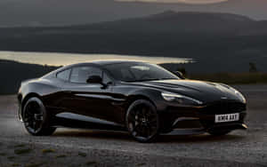 Xe Aston Martin Vanquish ấn tượng đang chạy — Steam Deck Hình nền