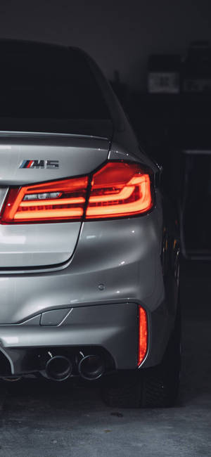 Xe BMW M5 Màu Xám iPhone — iPhone 12 Hình nền