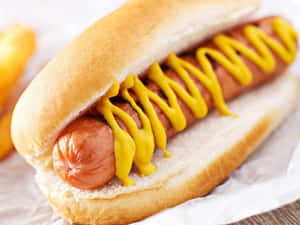 Hình ảnh xúc xích kẹp — Hot Dog Hình nền