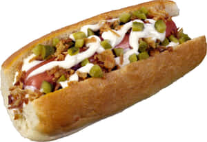 Hình ảnh xúc xích kẹp — Hot Dog Hình nền