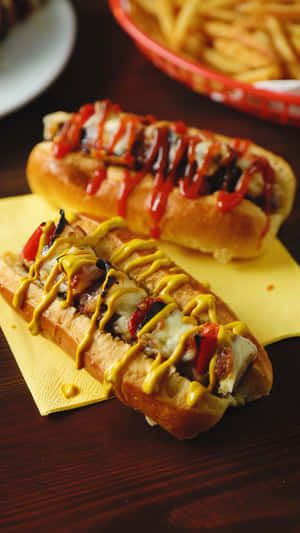 Hình ảnh xúc xích — Hot Dog Hình nền