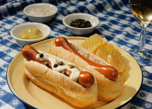 Hình ảnh xúc xích — Hot Dog Hình nền