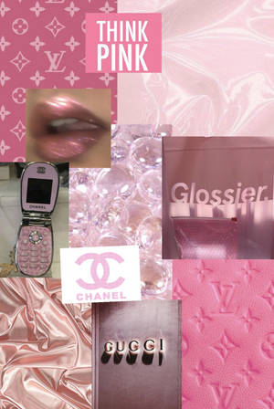 Y2k Thẩm Mỹ Think Pink — Thẩm mỹ hồng Hình nền
