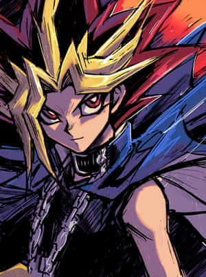 Yugi Muto: Bậc Thầy Đấu Bài Trong Hành Động — iPad Pro M4 Hình nền