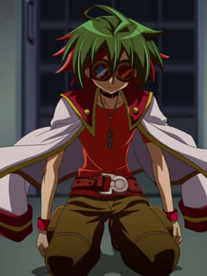 Yuya Sakaki tự tin với duel disk - Yu-Gi-Oh! ARC-V — Kindle Paperwhite Hình nền