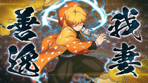 Zenitsu chiến đấu trong Demon Slayer